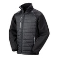 Giacca Black Compass Padded Softshell black/grey / XS - personalizzabile con logo