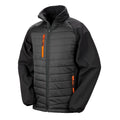 Giacca Black Compass Padded Softshell black/orange / XS - personalizzabile con logo