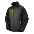 Giacca Black Compass Padded Softshell black/yellow / XS - personalizzabile con logo