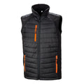 Giacca Black Compass Padded Softshell Gilet black/orange / XS - personalizzabile con logo