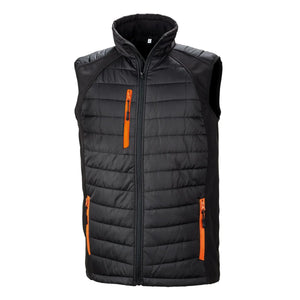 Giacca Black Compass Padded Softshell Gilet black/orange / XS - personalizzabile con logo