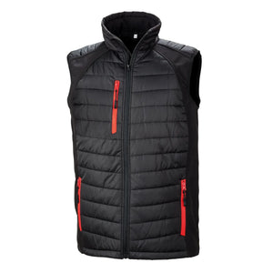 Giacca Black Compass Padded Softshell Gilet black/red / XS - personalizzabile con logo
