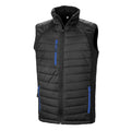 Giacca Black Compass Padded Softshell Gilet black/royal / XS - personalizzabile con logo