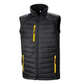 Giacca Black Compass Padded Softshell Gilet black/yellow / XS - personalizzabile con logo