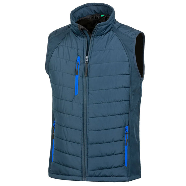 Giacca Black Compass Padded Softshell Gilet navy/royal / XS - personalizzabile con logo