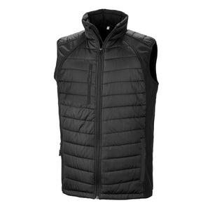 Giacca Black Compass Padded Softshell Gilet nero / XS - personalizzabile con logo