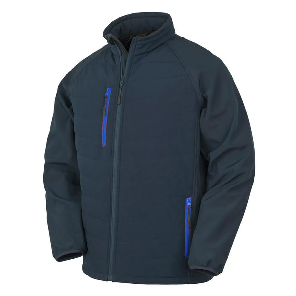 Giacca Black Compass Padded Softshell - personalizzabile con logo