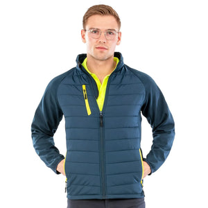 Giacca Black Compass Padded Softshell - personalizzabile con logo