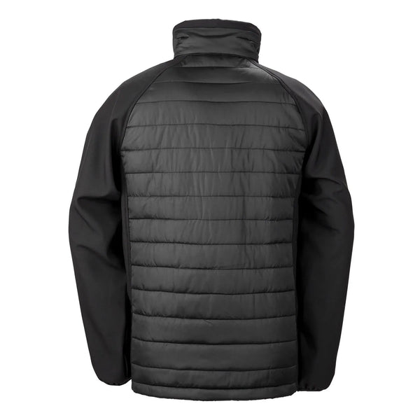 Giacca Black Compass Padded Softshell - personalizzabile con logo