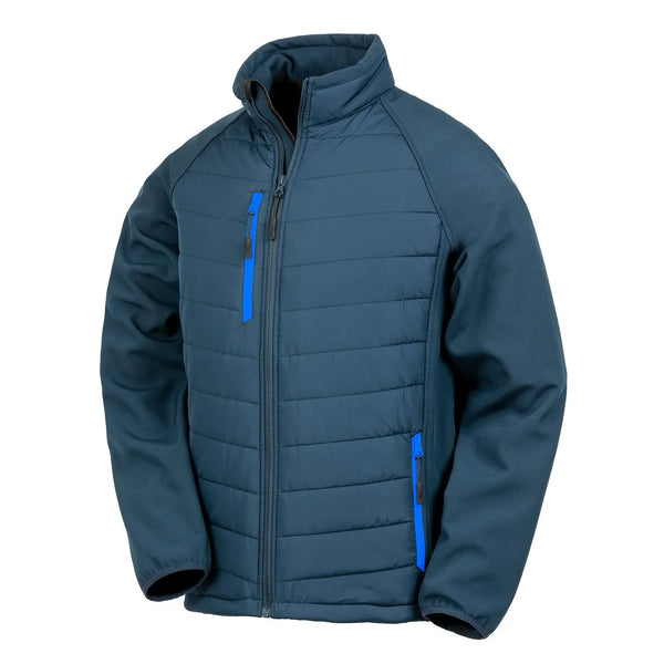 Giacca Black Compass Padded Softshell navy/royal / XS - personalizzabile con logo
