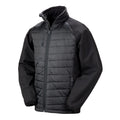Giacca Black Compass Padded Softshell nero / XS - personalizzabile con logo