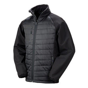 Giacca Black Compass Padded Softshell nero / XS - personalizzabile con logo