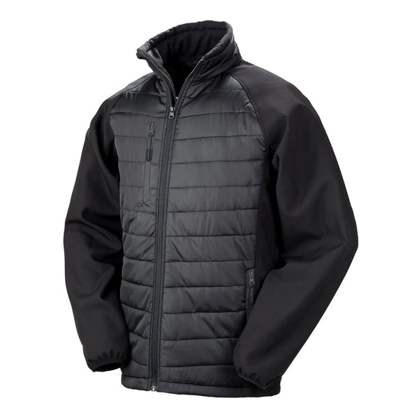 Giacca Black Compass Padded Softshell nero / XS - personalizzabile con logo