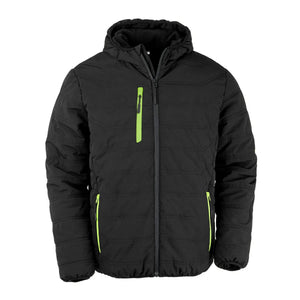 Giacca Black Compass Padded Winter black/lime / XS - personalizzabile con logo