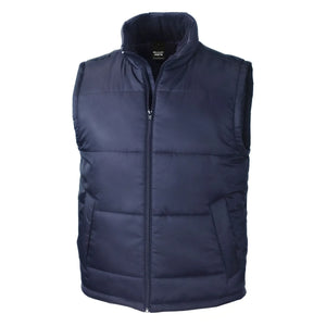 Giacca Bodywarmer blu / S - personalizzabile con logo