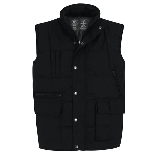Giacca Bodywarmer Explorer nero / M - personalizzabile con logo