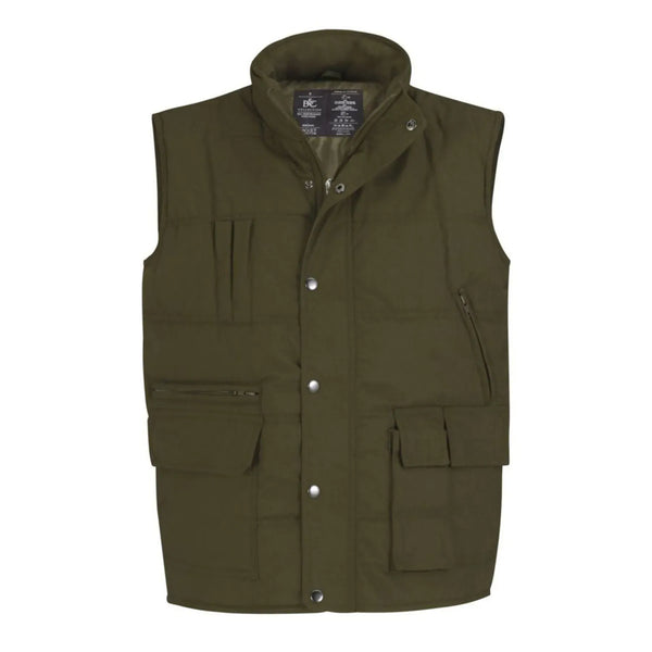 Giacca Bodywarmer Explorer verde / M - personalizzabile con logo