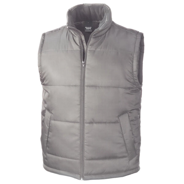 Giacca Bodywarmer grigio / S - personalizzabile con logo