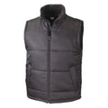 Giacca Bodywarmer nero / S - personalizzabile con logo