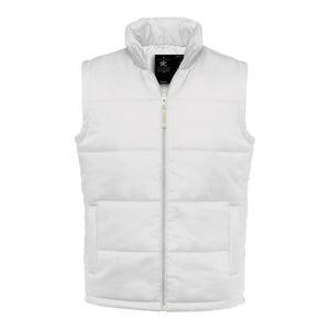 Giacca Bodywarmer Uomo bianco / S - personalizzabile con logo