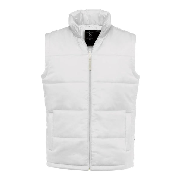 Giacca Bodywarmer Uomo bianco / S - personalizzabile con logo