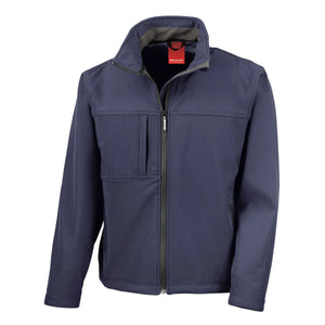 Giacca Classic Softshell blu / S - personalizzabile con logo