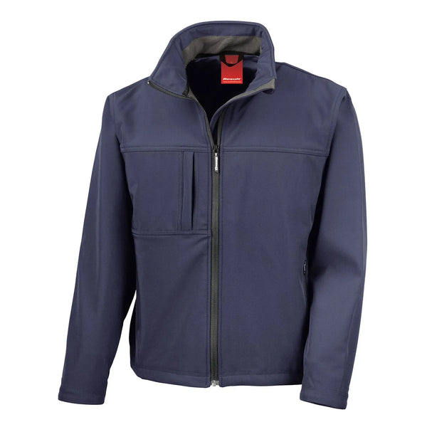 Giacca Classic Softshell blu / S - personalizzabile con logo