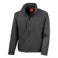 Giacca Classic Softshell nero / S - personalizzabile con logo