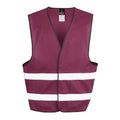 Giacca Core Enhance Visibility Vest bordeaux / XS - personalizzabile con logo