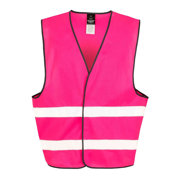 Giacca Core Enhance Visibility Vest rosa / XS - personalizzabile con logo