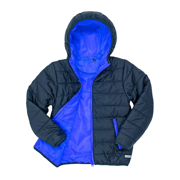 Giacca Core Junior Padded navy/royal / XXS - personalizzabile con logo