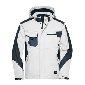 Giacca Craftsmen Softshell - Strong bianco / XS - personalizzabile con logo