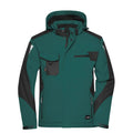 Giacca Craftsmen Softshell - Strong dark-green/black / XS - personalizzabile con logo
