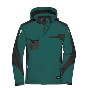 Giacca Craftsmen Softshell - Strong dark-green/black / XS - personalizzabile con logo