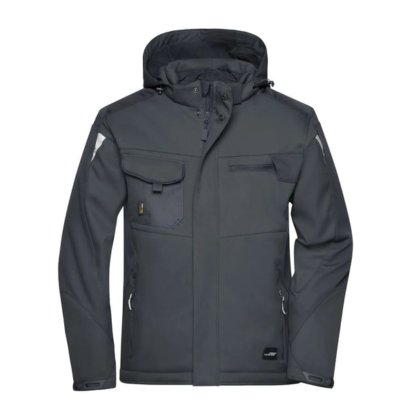 Giacca Craftsmen Softshell - Strong nero / XS - personalizzabile con logo