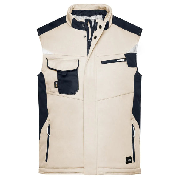Giacca Craftsmen Softshell Vest - Strong beige / XS - personalizzabile con logo