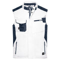 Giacca Craftsmen Softshell Vest - Strong bianco / XS - personalizzabile con logo