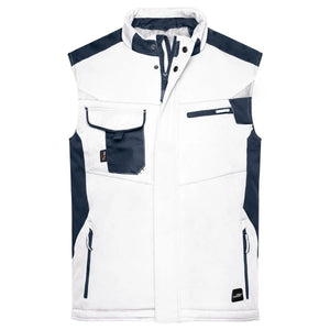 Giacca Craftsmen Softshell Vest - Strong bianco / XS - personalizzabile con logo