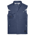 Giacca Craftsmen Softshell Vest - Strong blu / XS - personalizzabile con logo