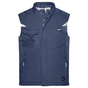 Giacca Craftsmen Softshell Vest - Strong blu / XS - personalizzabile con logo