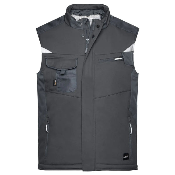 Giacca Craftsmen Softshell Vest - Strong nero / XS - personalizzabile con logo