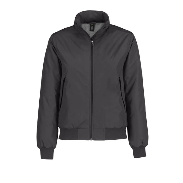 Giacca Crew Bomber Donna grigio / XS - personalizzabile con logo