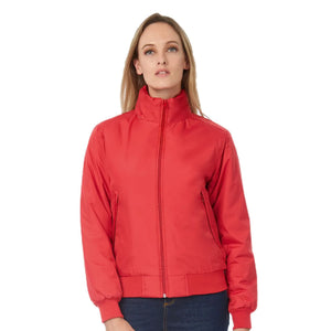 Giacca Crew Bomber Donna - personalizzabile con logo