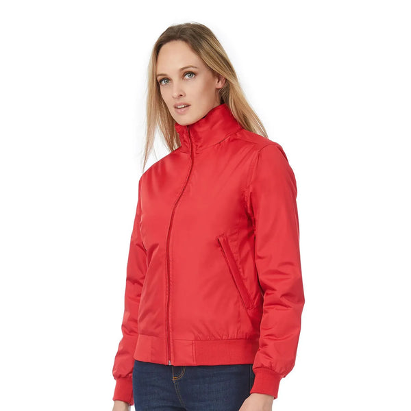 Giacca Crew Bomber Donna - personalizzabile con logo