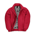 Giacca Crew Bomber Uomo rosso / S - personalizzabile con logo