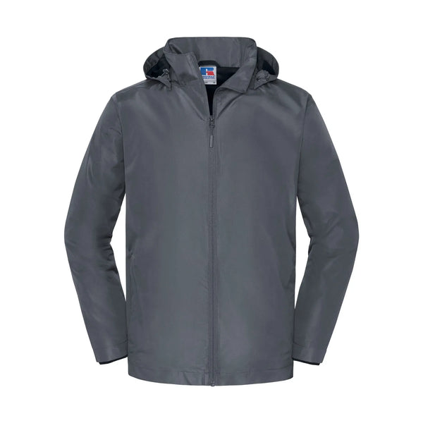 Giacca Essential Weather Shell grigio / XS - personalizzabile con logo