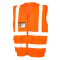 Giacca Executive Cool Mesh Safety Vest arancione / S - personalizzabile con logo
