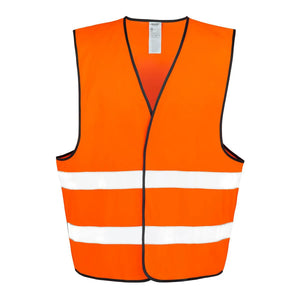 Giacca Gilet Alta Visibilità Unisex arancione / S/M - personalizzabile con logo