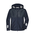 Giacca Hardshell Workwear blu / XS - personalizzabile con logo