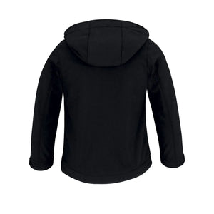 Giacca Hooded Softshell Bimbo - personalizzabile con logo